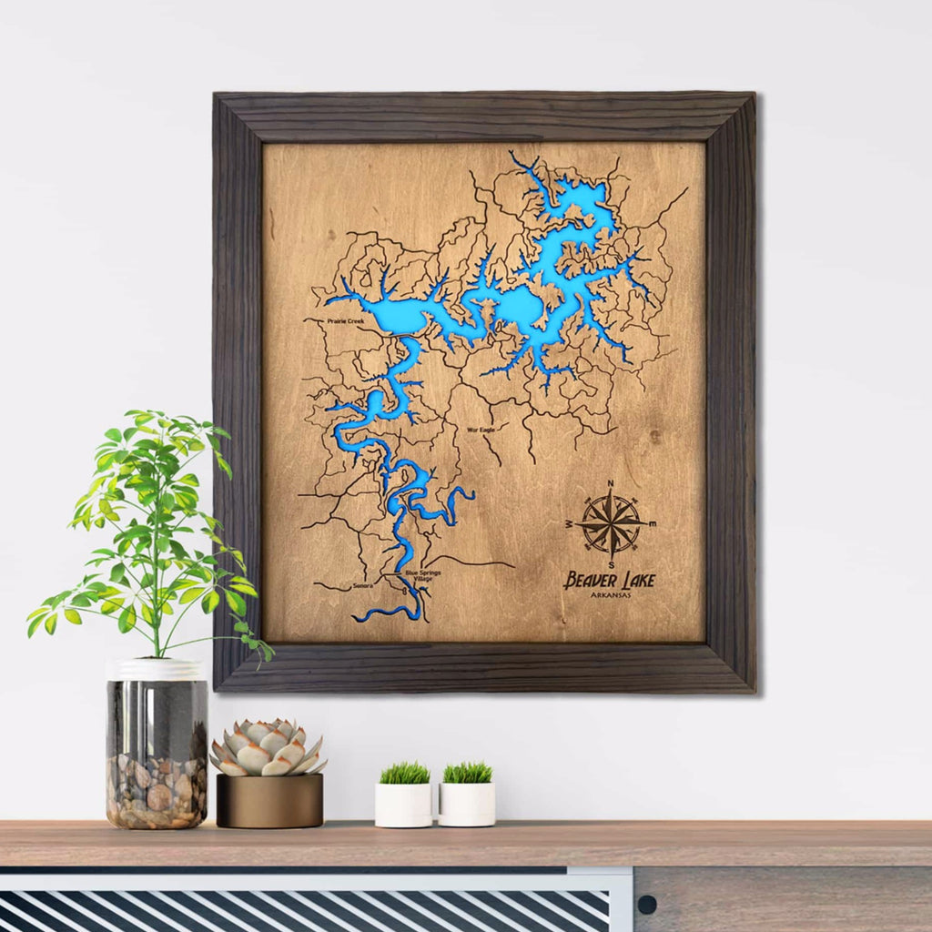 Wooden Lake Map