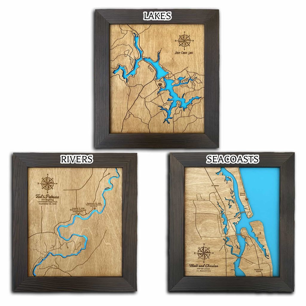 Personalized Map Gift